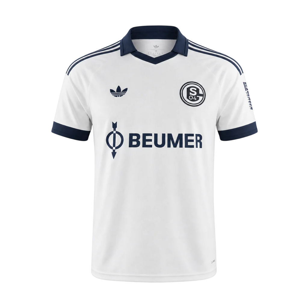 Schalke 04 Away 2026/27 Jersey White Men's
