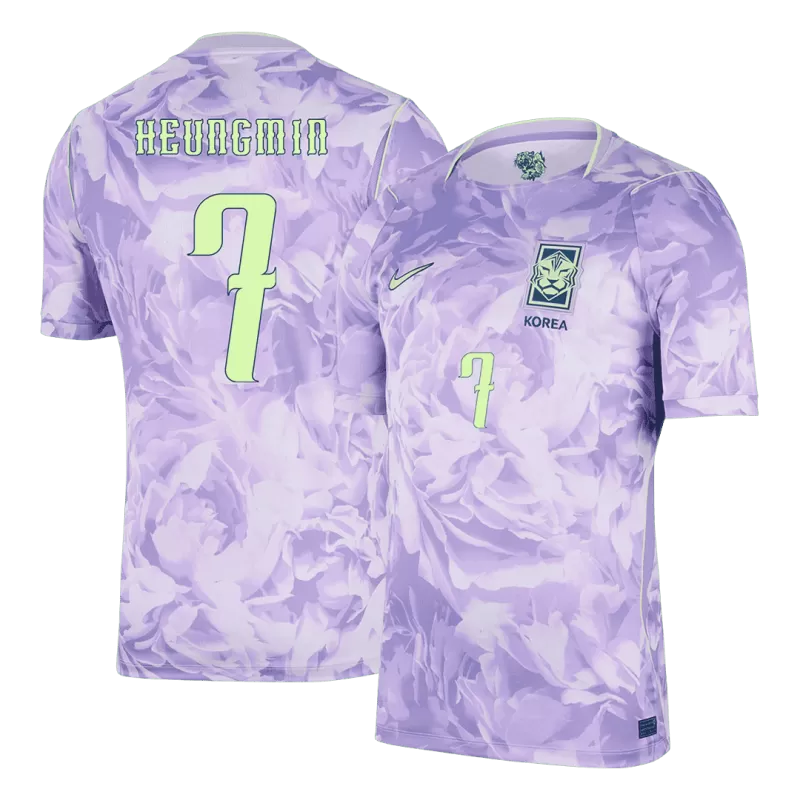 South Korea HEUNGMIN #7 Away 2026/27 Jersey Purple Men's