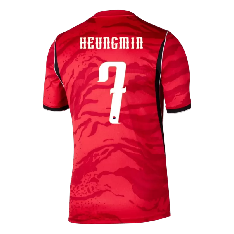 South Korea HEUNGMIN #7 Home 2026/27 Jersey Red Men's