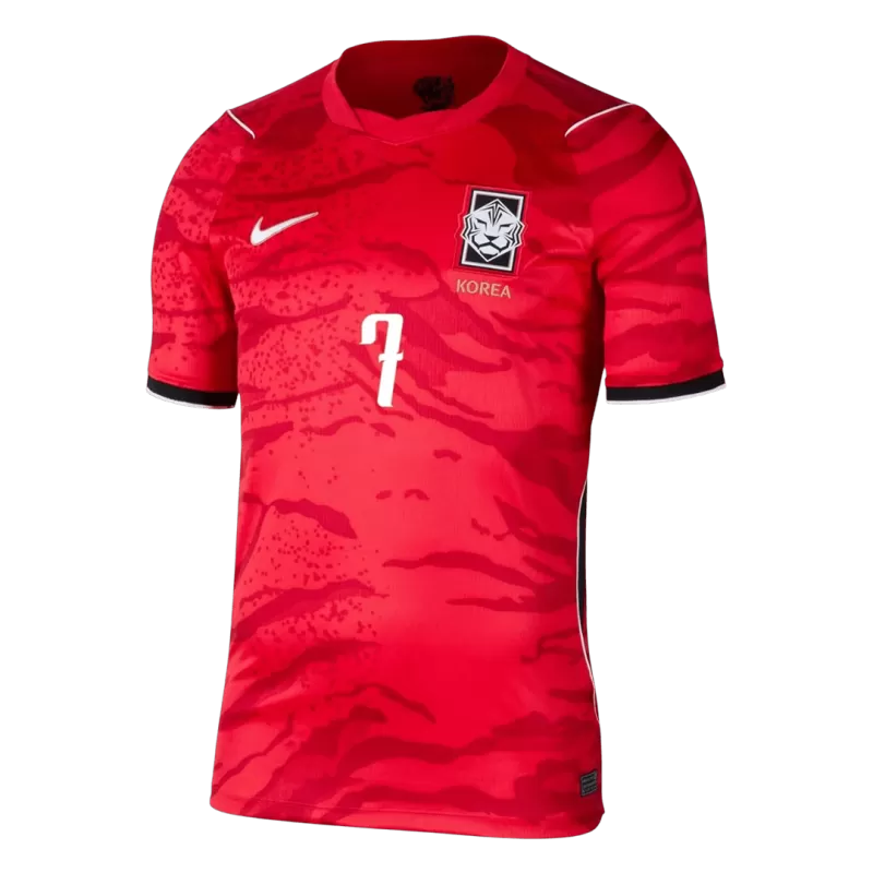 South Korea HEUNGMIN #7 Home 2026/27 Jersey Red Men's