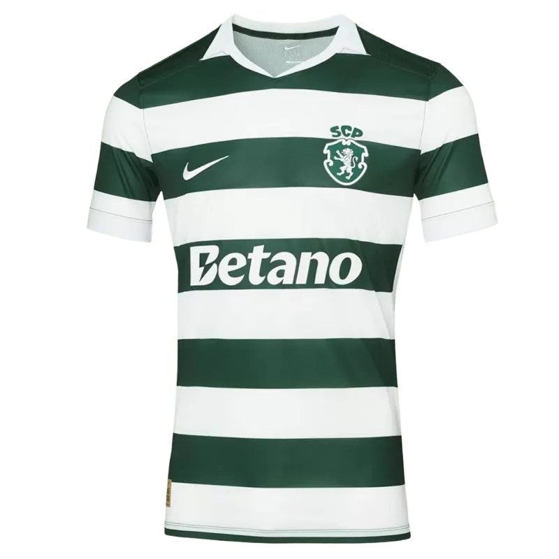 Sporting Home 2026/27 Jersey Green & White Men's